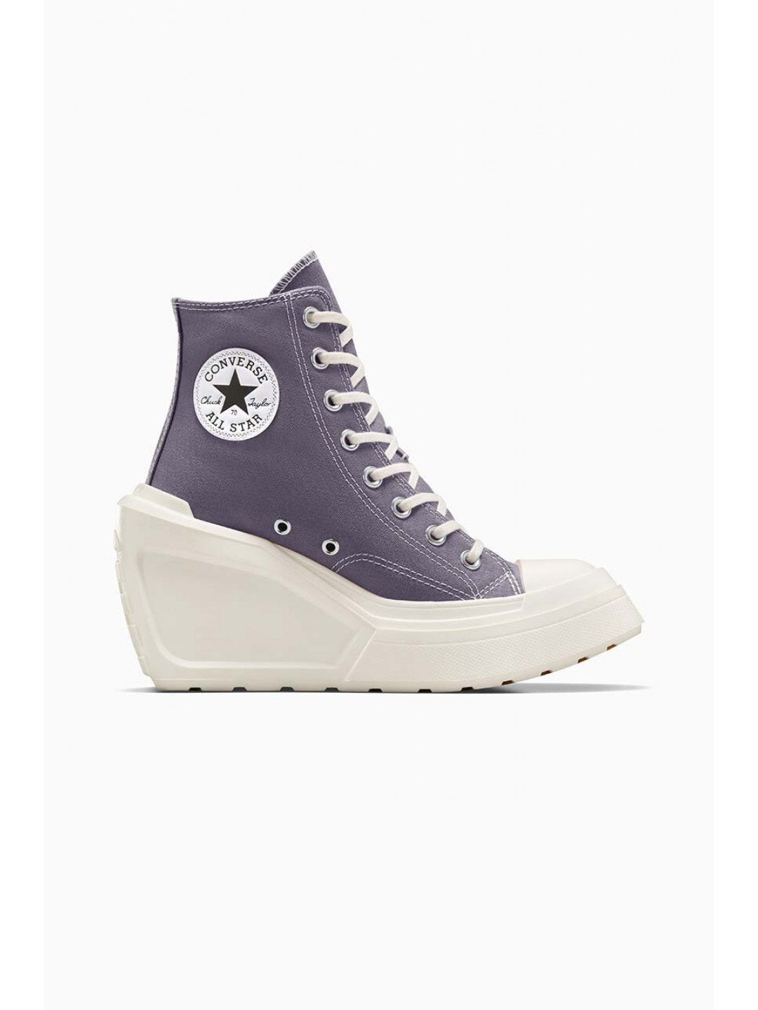 Kecky Converse Chuck 70 De Luxe Wedge Platform dámské fialová barva A08282C